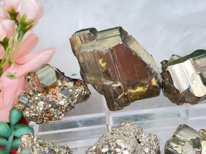 Small Pyrite Clusters