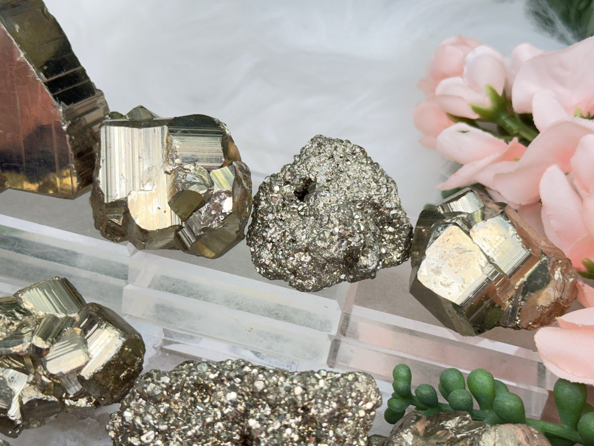 Small Pyrite Clusters