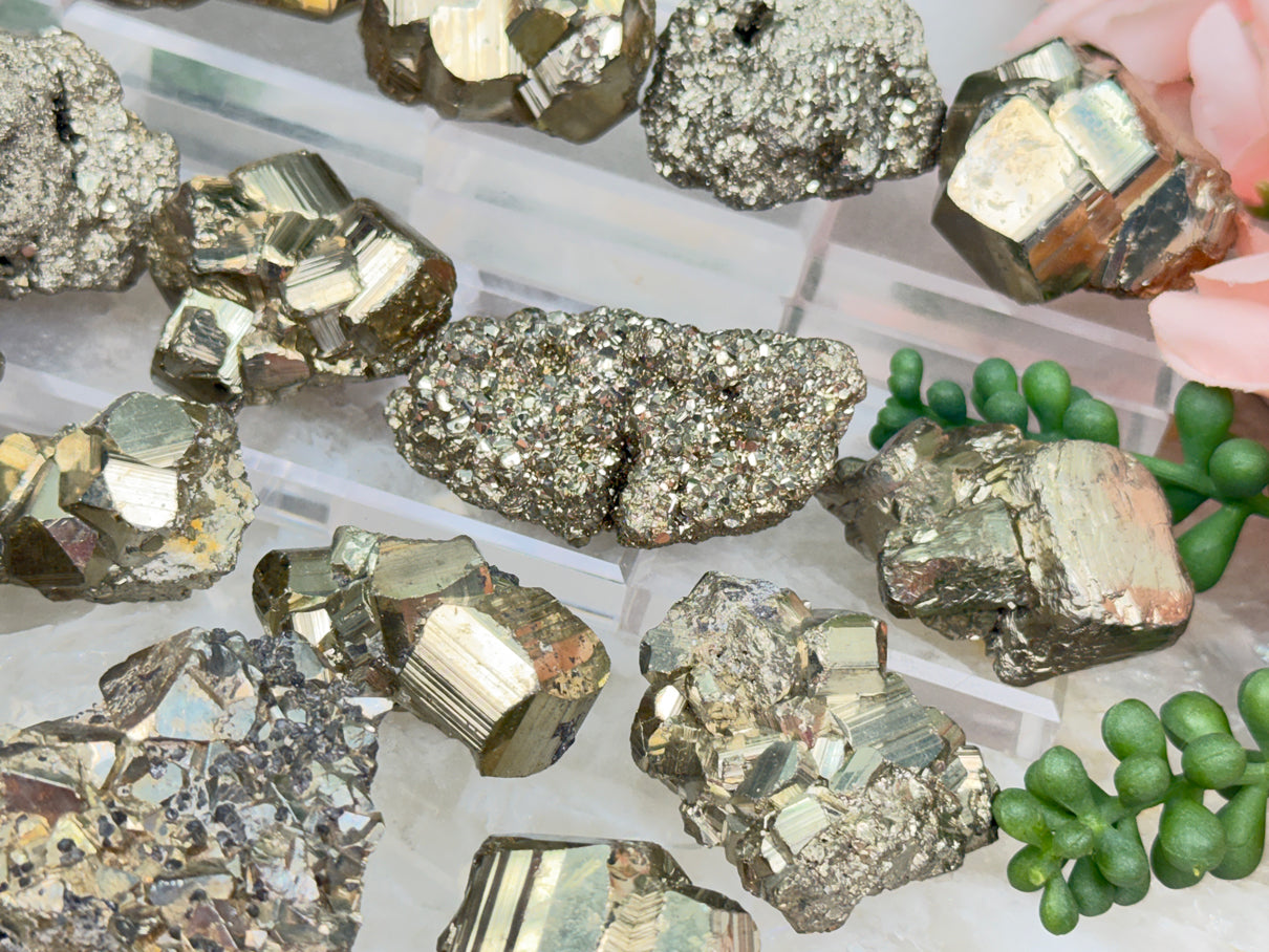 Small Pyrite Clusters