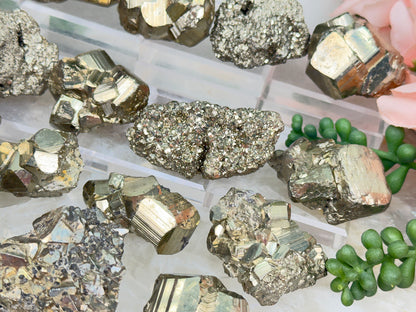 Small Pyrite Clusters