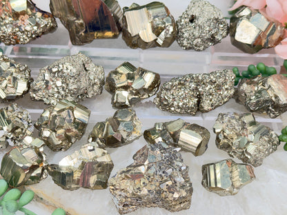 Small Pyrite Clusters