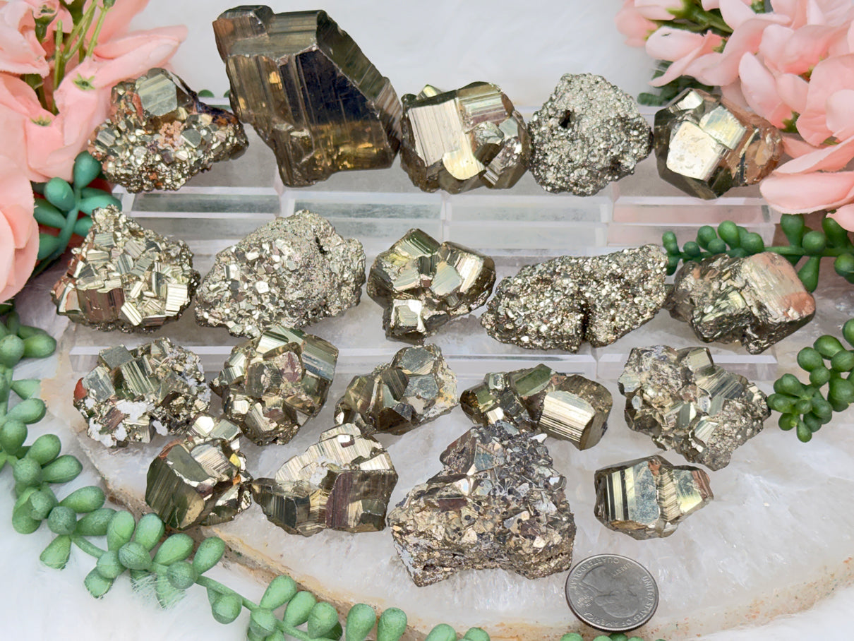 Small Pyrite Clusters