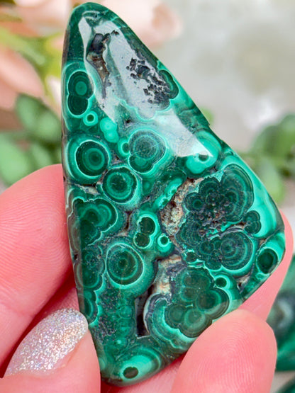 Polished Green Malachite