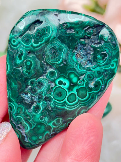 Polished Green Malachite