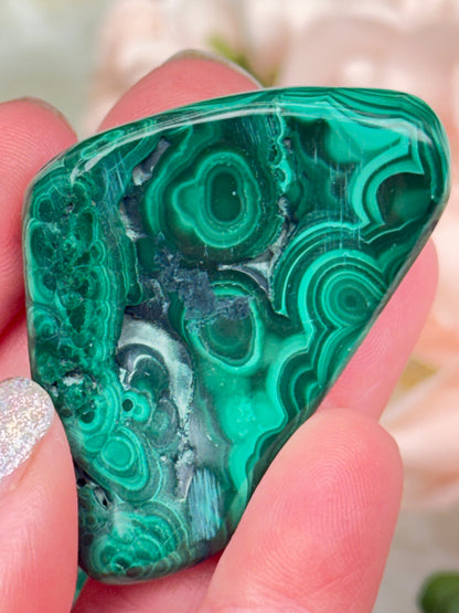 Polished Green Malachite