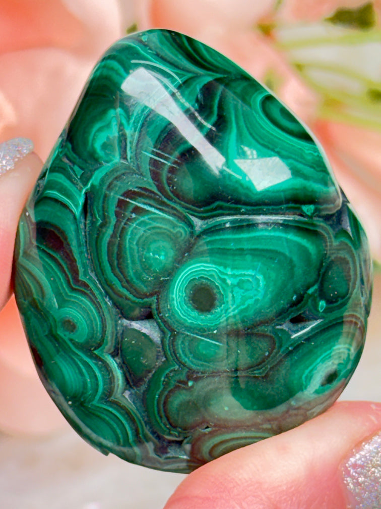 Polished Green Malachite