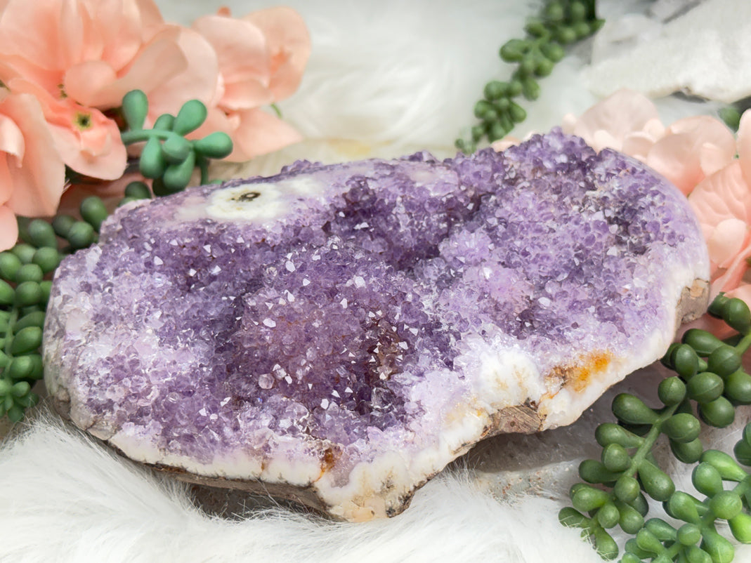 Pink Purple Amethyst Clusters