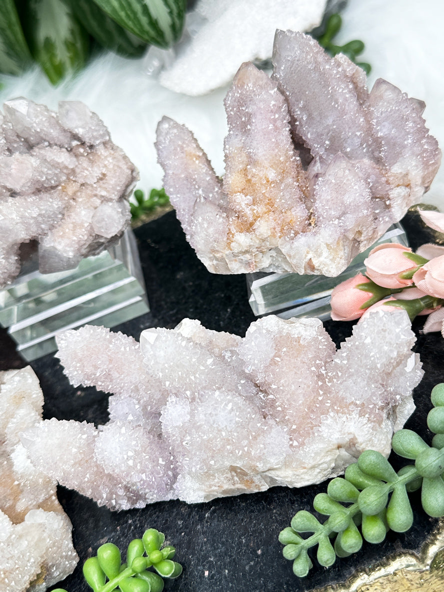 white-fairy-quartz-clusters