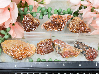 Orange Vanadinite Clusters
