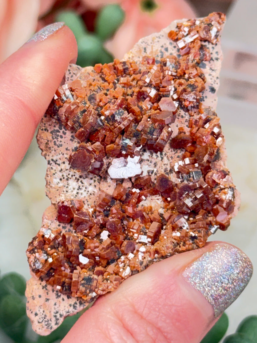Orange Vanadinite Clusters
