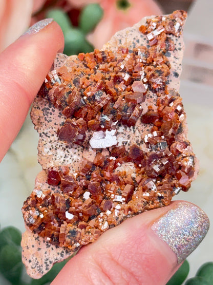 Orange Vanadinite Clusters