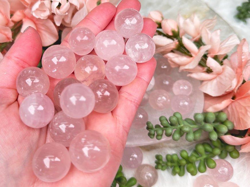 tiny-rose-quartz-spheres