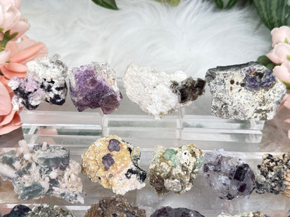 Small Unique Fluorite Specimens