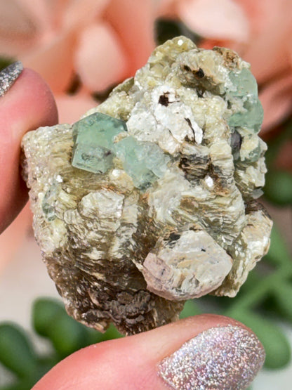 Small Unique Fluorite Specimens