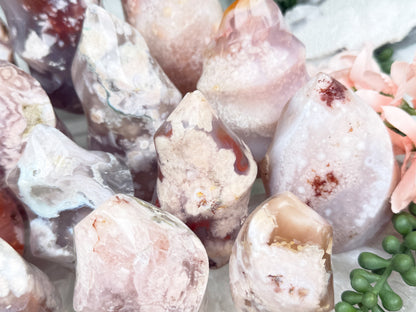 Flower Agate Flames