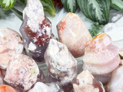 Flower Agate Flames