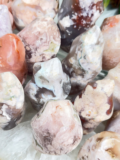 Flower Agate Flames