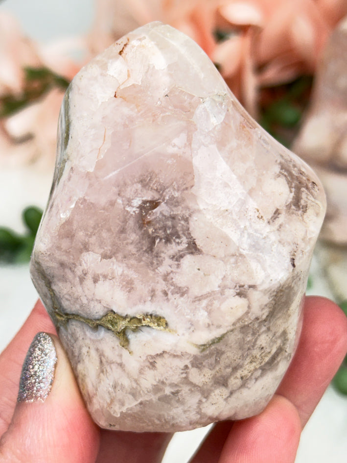 Flower Agate Flames