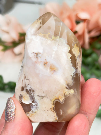 Flower Agate Flames