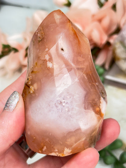 Flower Agate Flames