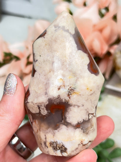 Flower Agate Flames