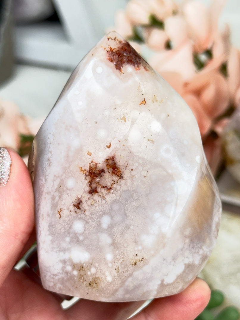 Flower Agate Flames