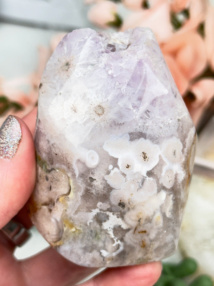 Flower Agate Flames