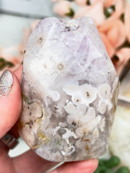 Flower Agate Flames
