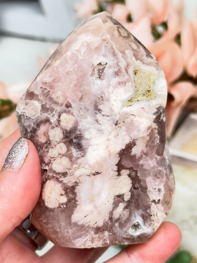 Flower Agate Flames