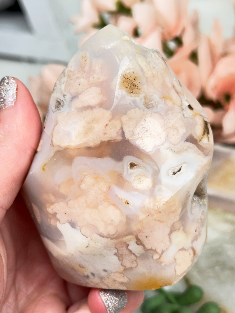 Flower Agate Flames