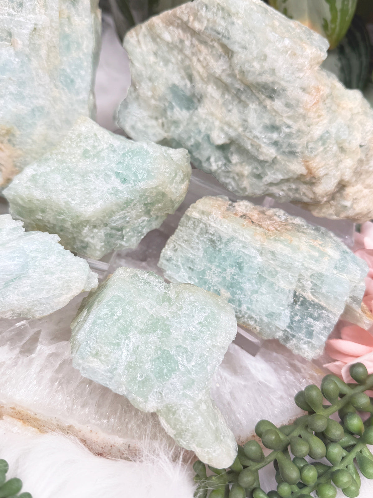 Raw Light Aquamarine