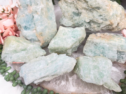 Raw Light Aquamarine