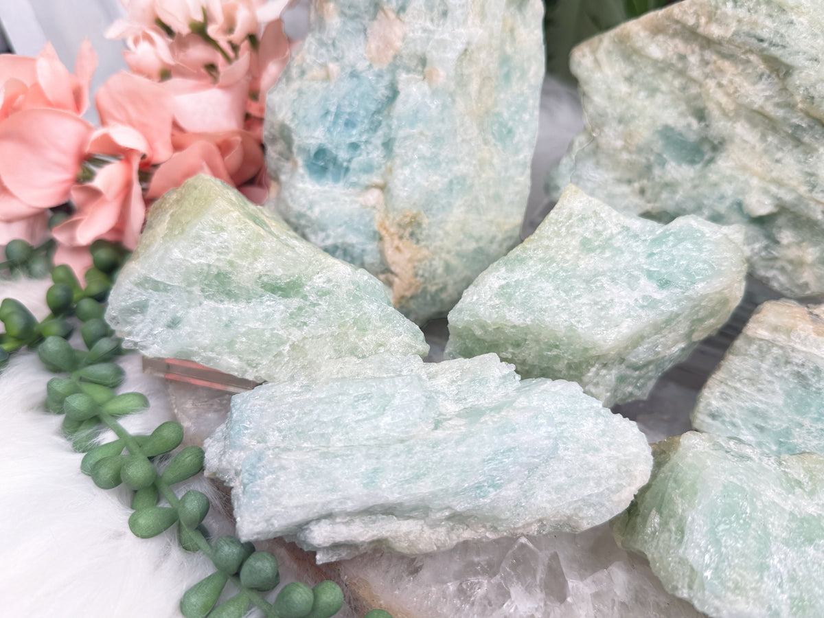 Raw Light Aquamarine