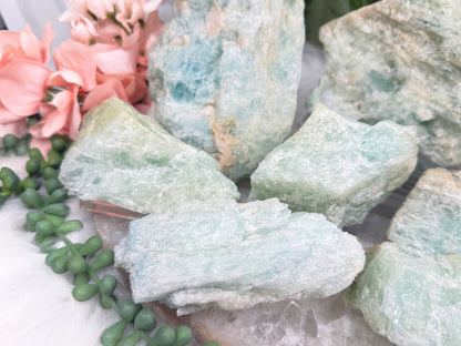 Raw Light Aquamarine