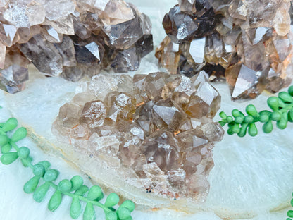 Smoky Quartz Clusters
