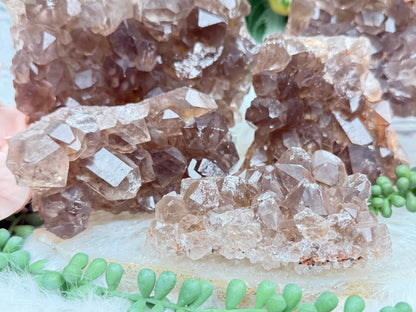 Smoky Quartz Clusters