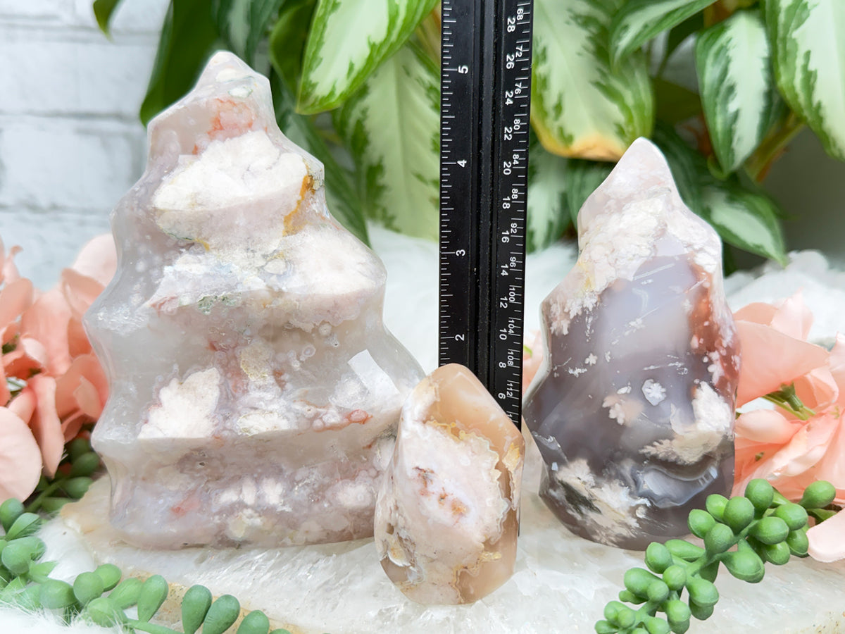 Flower Agate Flames