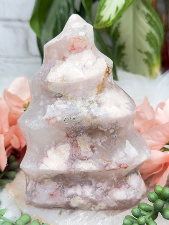 Flower Agate Flames