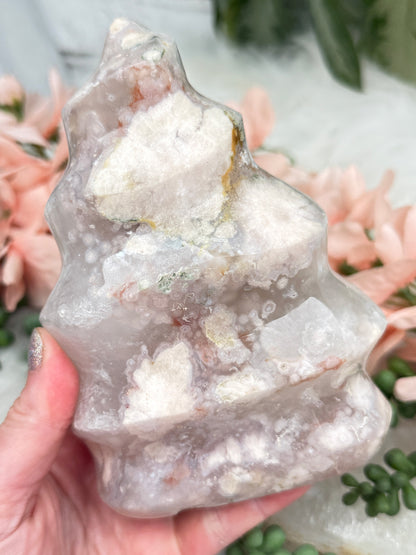 Flower Agate Flames