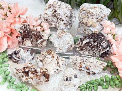 Brown Fluorite Celestite