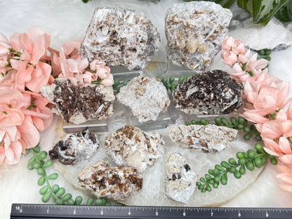 Brown Fluorite Celestite