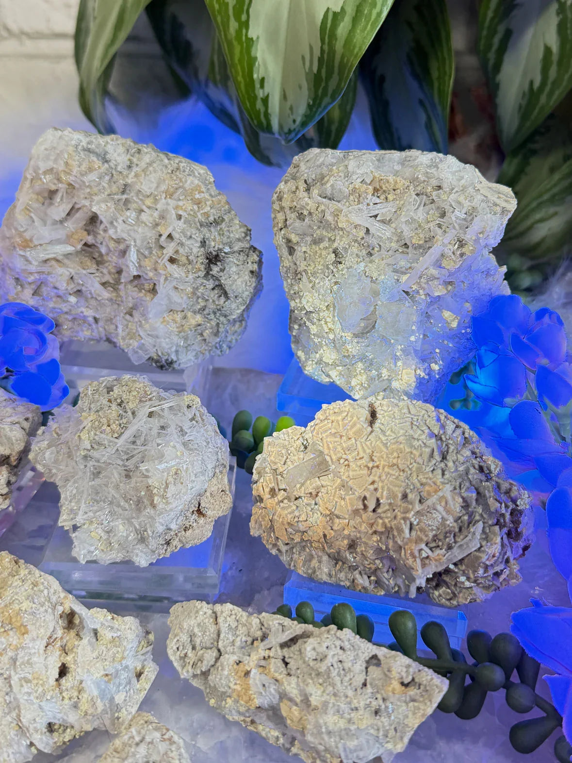 Brown Fluorite Celestite