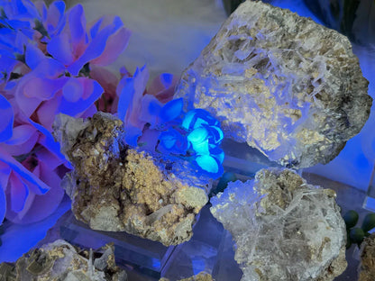 Brown Fluorite Celestite