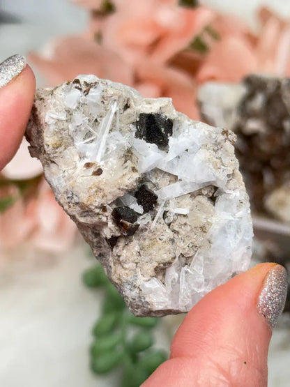 Brown Fluorite Celestite