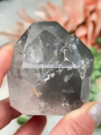 Gray Lithium Quartz Points