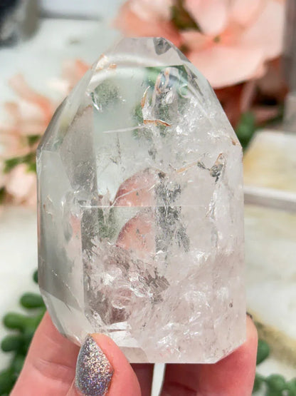 Gray Lithium Quartz Points