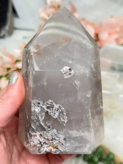 Gray Lithium Quartz Points