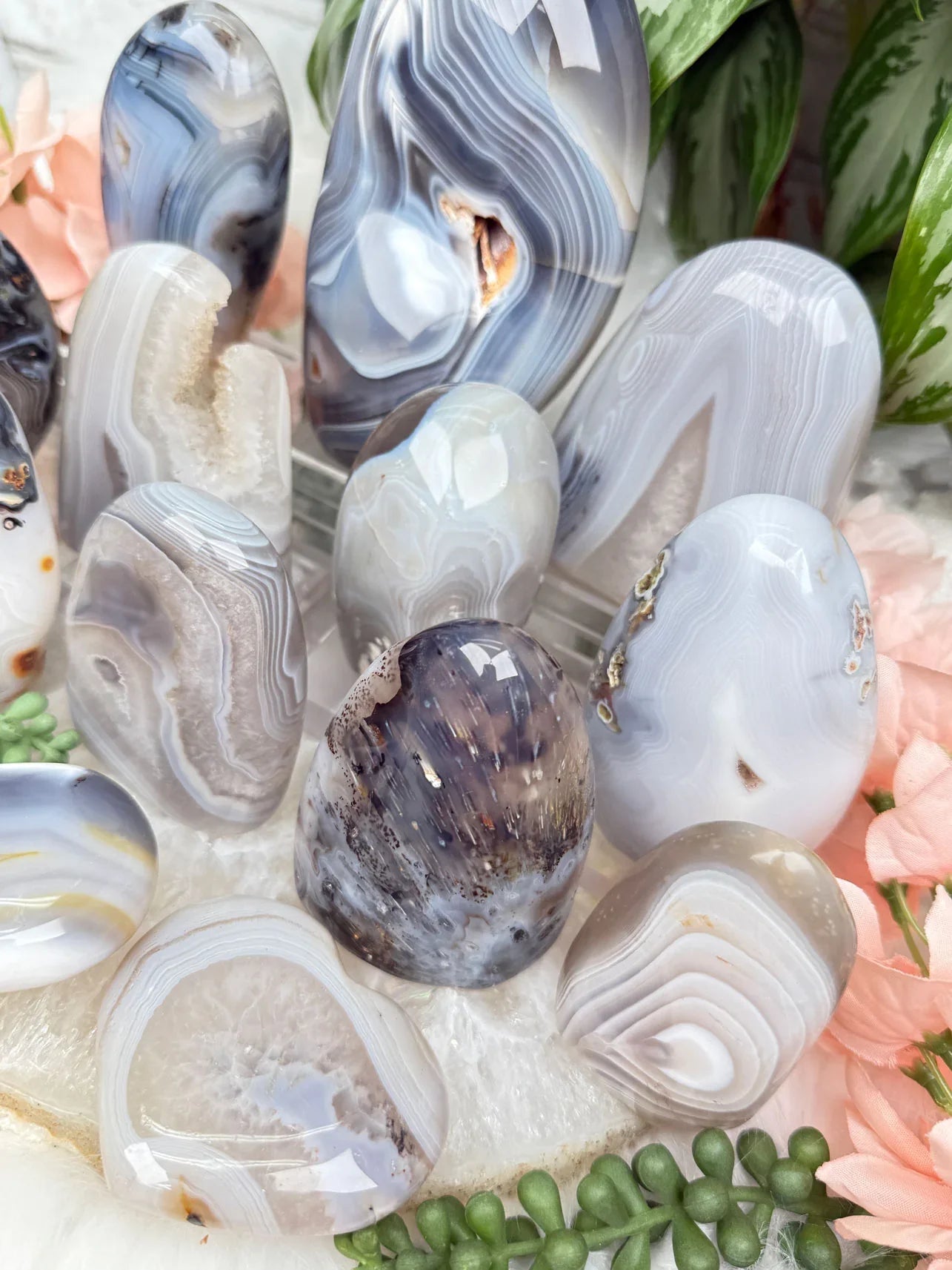 Madagascar Agate Carvings