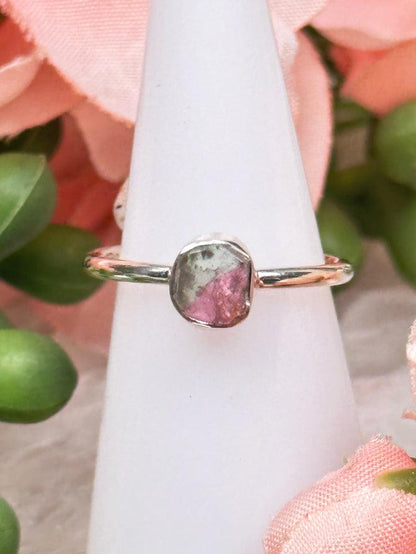 Watermelon Tourmaline Rings