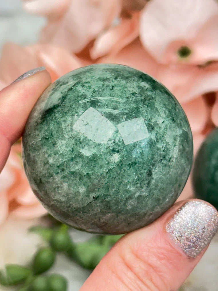 Green Aventurine Spheres